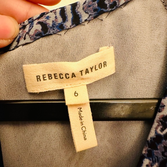 Rebecca Taylor Blue Midi Dress - Picture 9 of 9